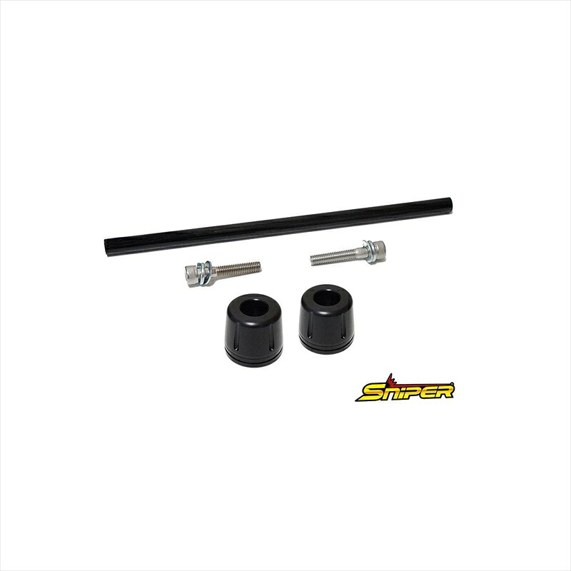 バイクパーツ 外装 スナイパー フロントアクスルスライダー 黒 SP0154BK 4589993475126 YZF-R7