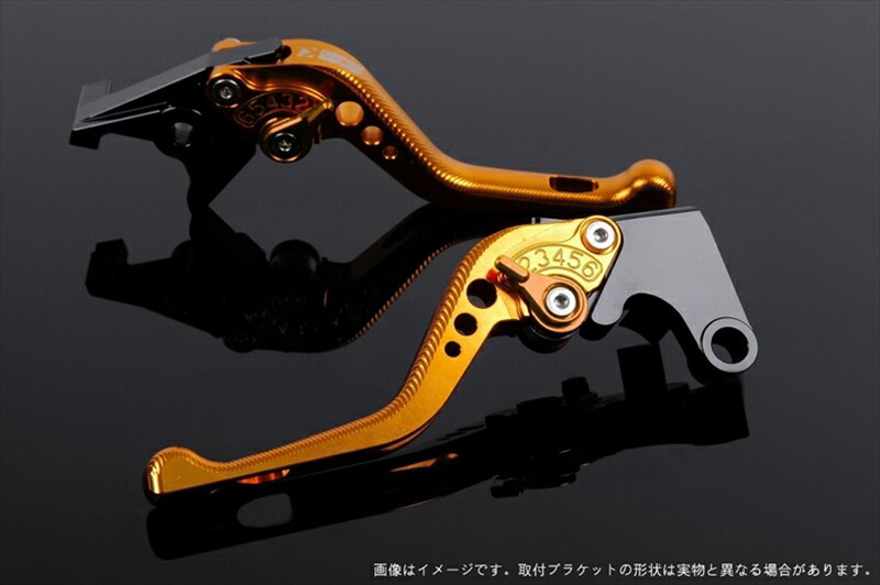 バイク用品 ハンドル エスエスケイ スピードラ アジャストレバー 3Dショート ゴールド/ゴールド Scrambler Sixty2 Monster821HYPERMOTARD821 DU0405641-GD 4589995535811 取寄品