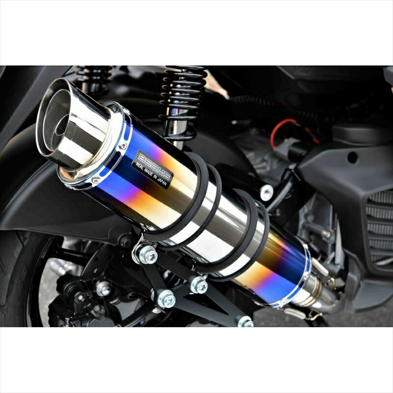 バイクパーツ マフラービームスモーターカンパニー R-EVO2 ヒートチタンサイレンサー G266-54-007 4582285346968シグナスグリファス 21-|バイク用品はとやグループ2号店