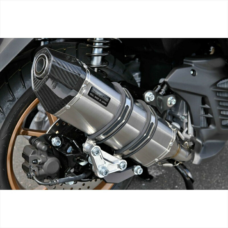 バイクパーツ マフラー ビームスモーターカンパニー CORSA-EVOIIステンレスサイレンサー G267-64-000 4582285346999 N-MAX 8BJ-SEG6J