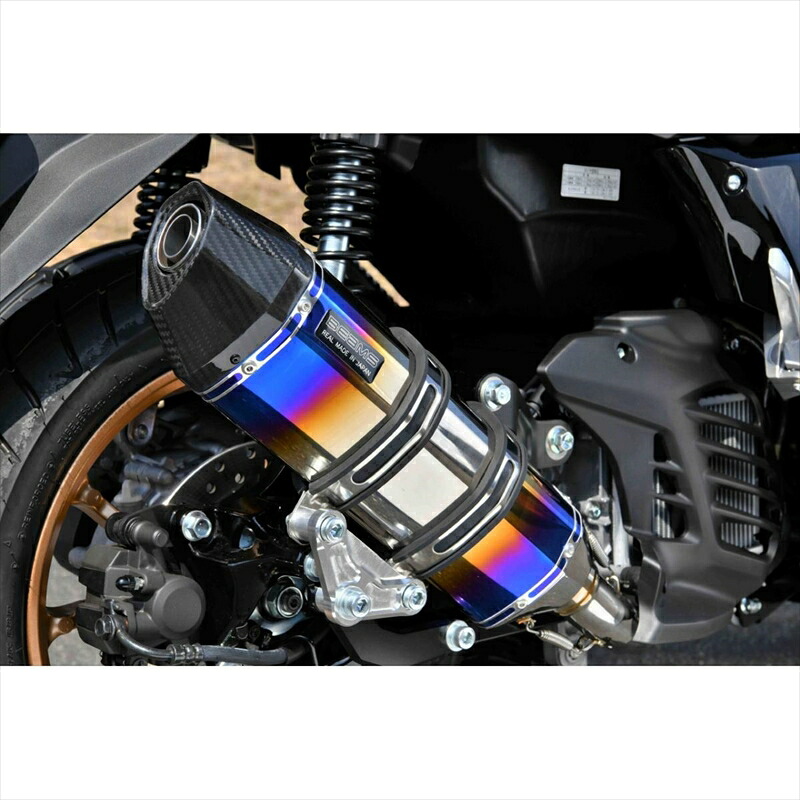 バイクパーツ マフラービームスモーターカンパニー CORSA-EVOIIヒートチタンサイレンサーG267-65-001 4582285347002N-MAX 8BJ-SEG6J｜バイク用品はとやグループ2号店