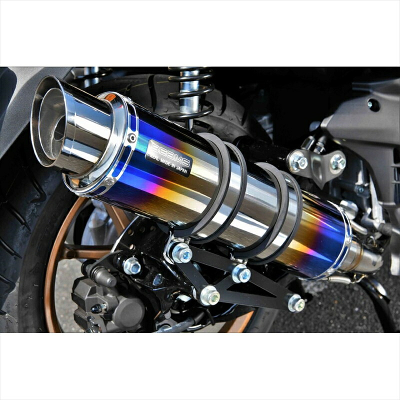 バイクパーツ マフラービームスモーターカンパニー R-EVO2 ヒートチタンサイレンサー G267-54-007 4582285347040N-MAX 8BJ-SEG6J|バイク用品はとやグループ2号店