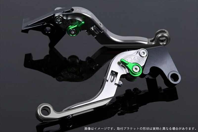 【5日前後で発送】 バイク用品 ハンドル エスエスケイ スピードラ アジャストレバー 可倒延長式 チタン/グリーン/チタン 1198/S/R 09-11 1199パニガーレ/S 12-15 DU0405797-GNTM 4589995552788 取寄品 11,162円