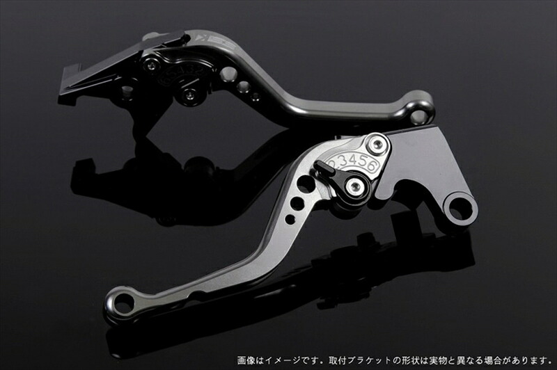 ハンドルエスエスケイ スピードラ アジャストレバー スタンダード ショート チタン/ブラック モンスター400 04-07/モンスター696 09-13/モンスター796 11-13DU0403778-BK 4589995449347取|バイク用品はとやグループ2号店