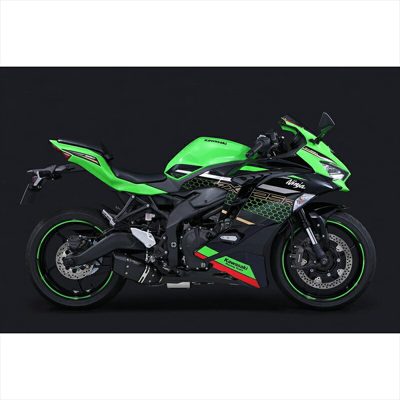 バイクパーツ マフラートリックスター 政府認証フルEXイカヅチブラックEDJFT-034-L8BT 4573269966531ダウン Ninja ZX-25R 21-22|バイク用品はとやグループ2号店