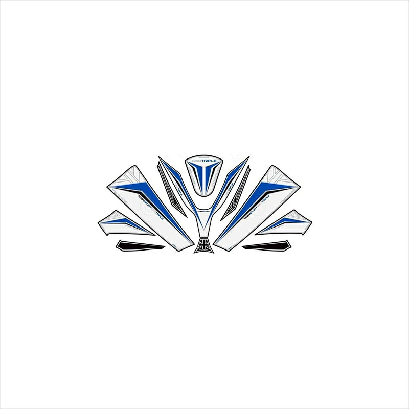 バイクパーツ アクセサリーモトグラフィックス ボディパッド FRONT MT-NT013WB 4580041247795TRIUMPH 1050TIGER SPORT 13-15｜バイク用品はとやグループ2号店