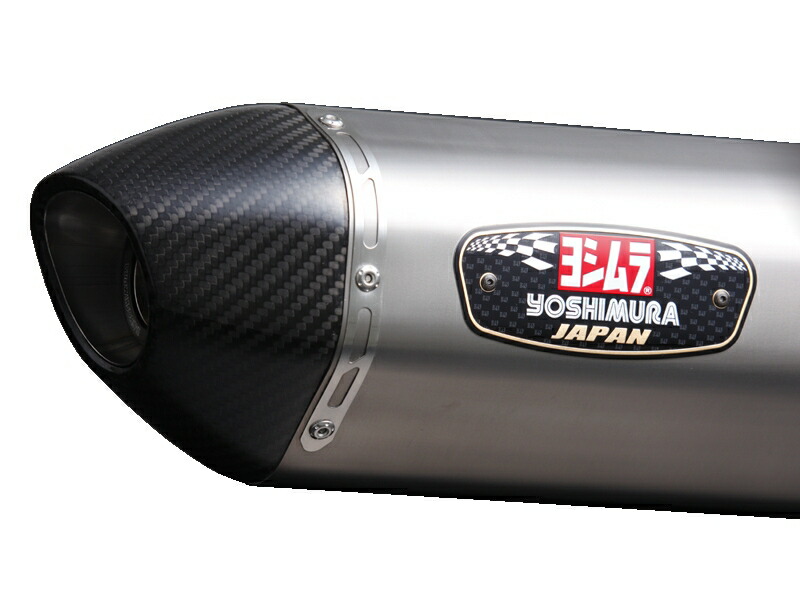 バイクパーツ YOSHIMURA(ヨシムラ) S/O R-77S サイクロンカーボンエンド 110-227-5W80 4560297553437