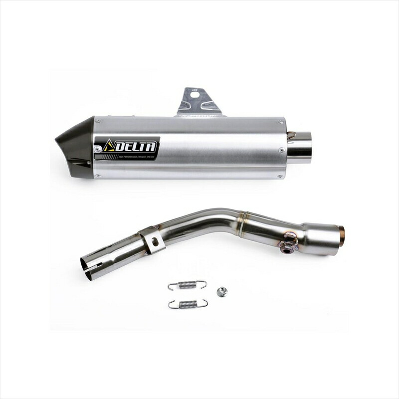 バイクパーツ マフラー デルタ サイレンサー BARREL4-S JMCA F3817 4547836371325 KLX230 20-