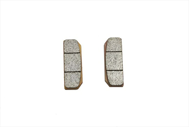 【5日前後で発送】バイクパーツMETALLICO(メタリカ) B/PAD φ34Xφ38 4POT用7755-Spec034560110981256｜バイク用品はとやグループ2号店