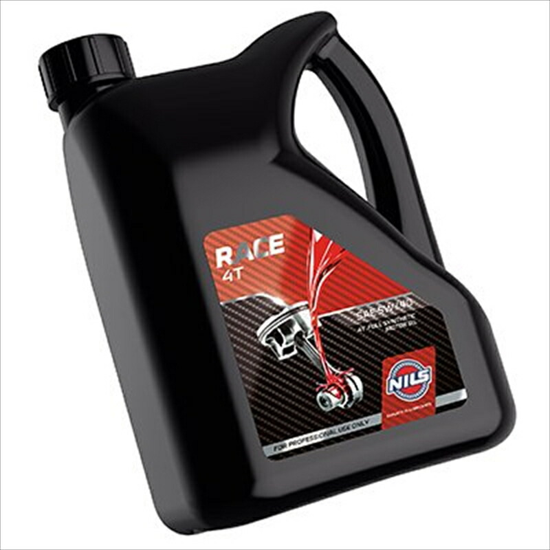 バイクパーツ NILSOIL(ニルスオイル) レース 5W40 4L NIRA053645 4571476363617 053645