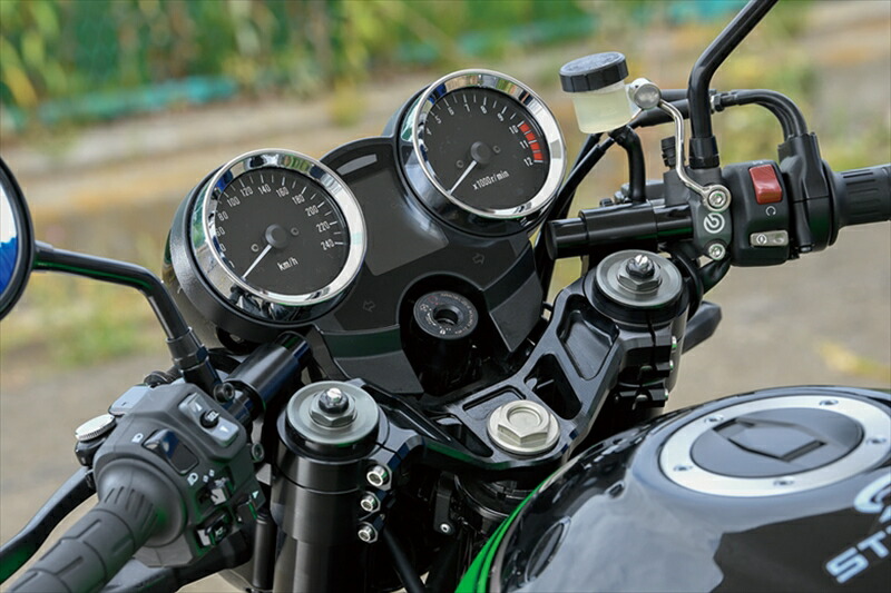 ハンドル セパレートハンドルキット トップ/ハンドル Z900RS 18 トップ黒/ハンドル黒 SS-SH141BK 4580363933833 取寄品