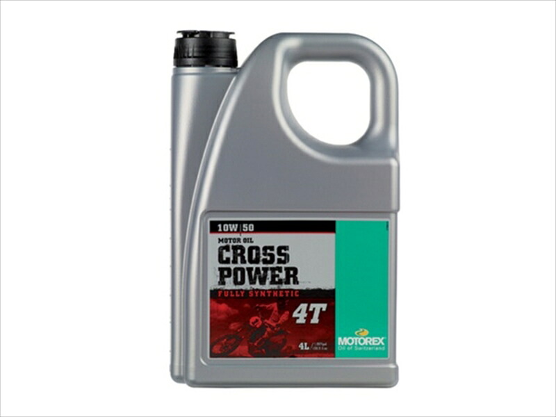 メンテナンス CROSSPOWER4T 10W50 4L97792 4909449519745取寄品|バイク用品はとやグループ2号店