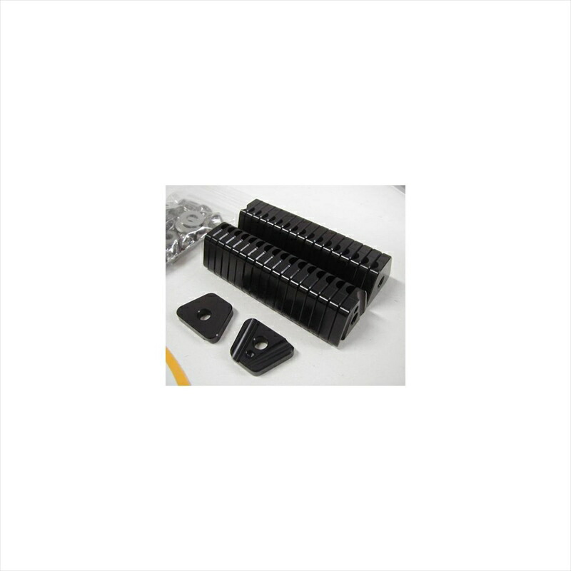 バイクパーツ OUTEX アウテックス スポークブースター ブラックアルマイト Dトラッカー125/KX85 リア用 SB2C2R-28-BLACK 4550255218164