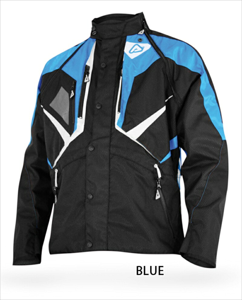 ウェア UNI IMPACT ジャケット ブルー #M ユーロサイズ AC-13464BL 4548664268061取寄品|バイク用品はとやグループ2号店