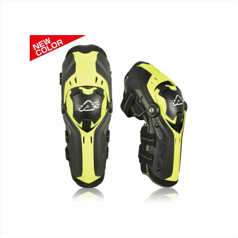 【5日前後で発送】バイクパーツ ウェア アチェルビス GORILLA ニーガード BLACKxYELLOW AC-22114 8052796696303 BLACKxYELLOW