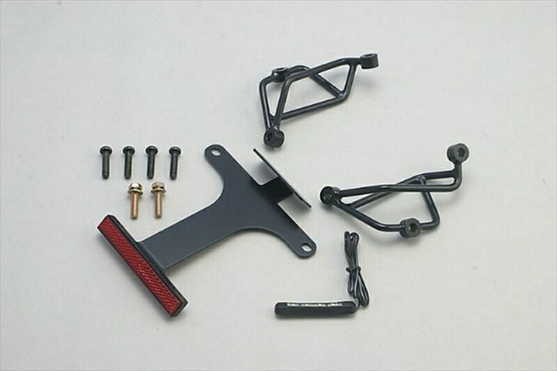 バイクパーツ 外装 アディオ フェンダーレスキット スリムリフレクター付 BK41224 4582437431689 TMAX530 EBL-SJ12J(XP500A)