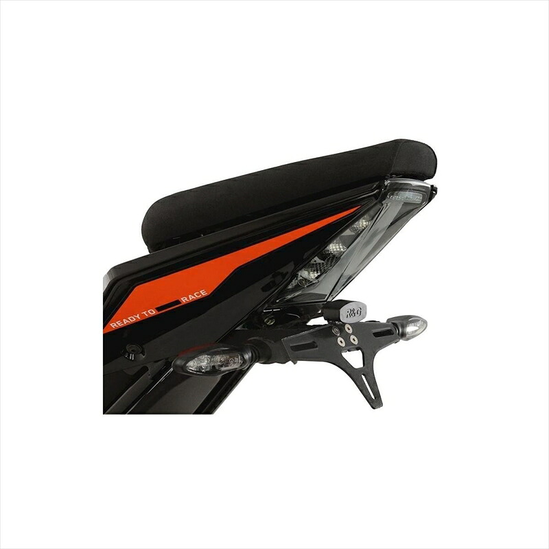 バイクパーツ 外装 アールアンドジー フェンダーレスキット ブラック RG-LP0347BK 4580779567226 KTM RC390 22-