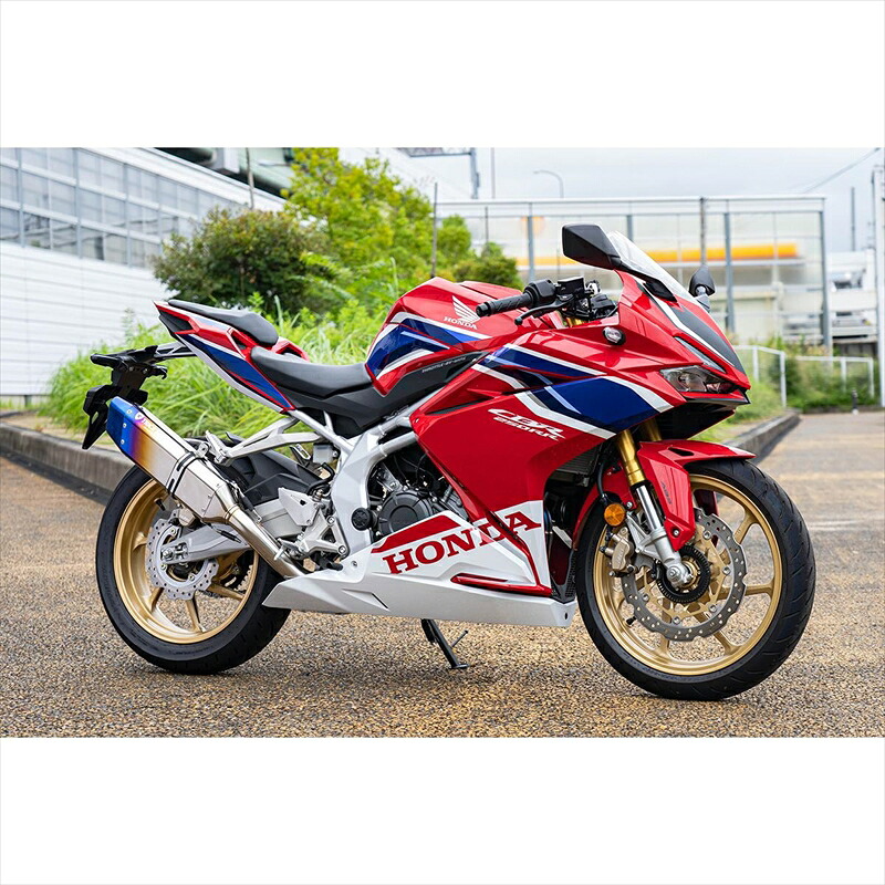 バイクパーツ マフラー トリックスター 政府認証フルEXイカヅチブラックED JFS-109B-L4BT 4573269967071 CBR250RR 20/9-(41ps車両対応)