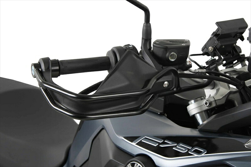 バイクパーツ HEPCO&BECKER(ヘプコアンドベッカー) ハンドガード ブラック 42126512 00 01 4550255796631 F750GS 18-23/F800GS 24-25