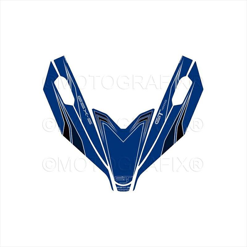 バイクパーツ アクセサリー モトグラフィックス ボディパッド FRONT MT-NS027DBK 4580041248013 GSX-S1000GT 22-23