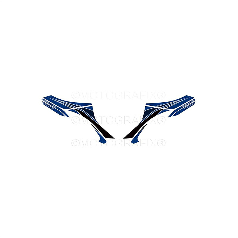 バイクパーツ アクセサリー モトグラフィックス ボディパッド REAR MT-RS027DBK 4580041248037 GSX-S1000GT 22-23