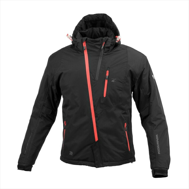 【5日前後で発送】 ウェア JK-5892 P ウインターパーカ Neo-Black/Red #M 07-5892 4582611192511 取寄品