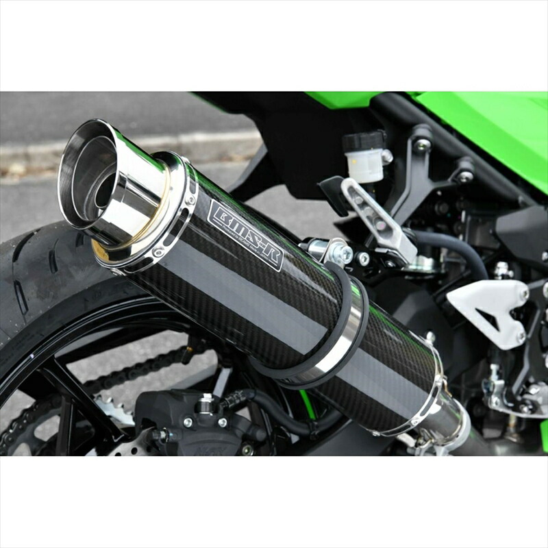 バイクパーツBEAMS ビームス R-EVO2 スリップオン カーボン NINJA400 18- 2BL-EX400G/8BL-EX400LG432-54-P2J 4582285347576|バイク用品はとやグループ2号店