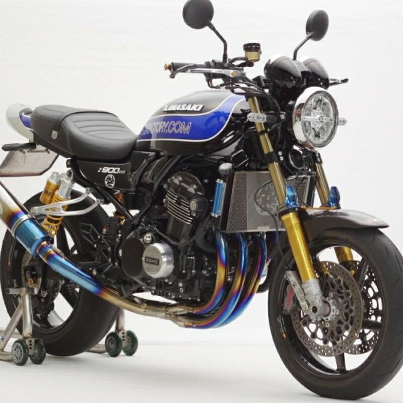バイクパーツケイファクトリー K-FACTORY CLR-R+ チタンフルエキ ラウンドサイレンサー Z900RS 23 JMCA認証195KPBSDAG0000 4582215624777｜バイク用品はとやグループ2号店 155,161円