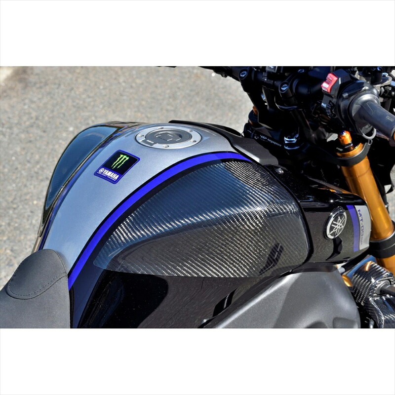 バイクパーツ 外装マジカルレーシング タンクサイドパッドー/綾織カーボン001-MT0922-240A 4550255839451MT-09/SP 21-｜バイク用品はとやグループ2号店