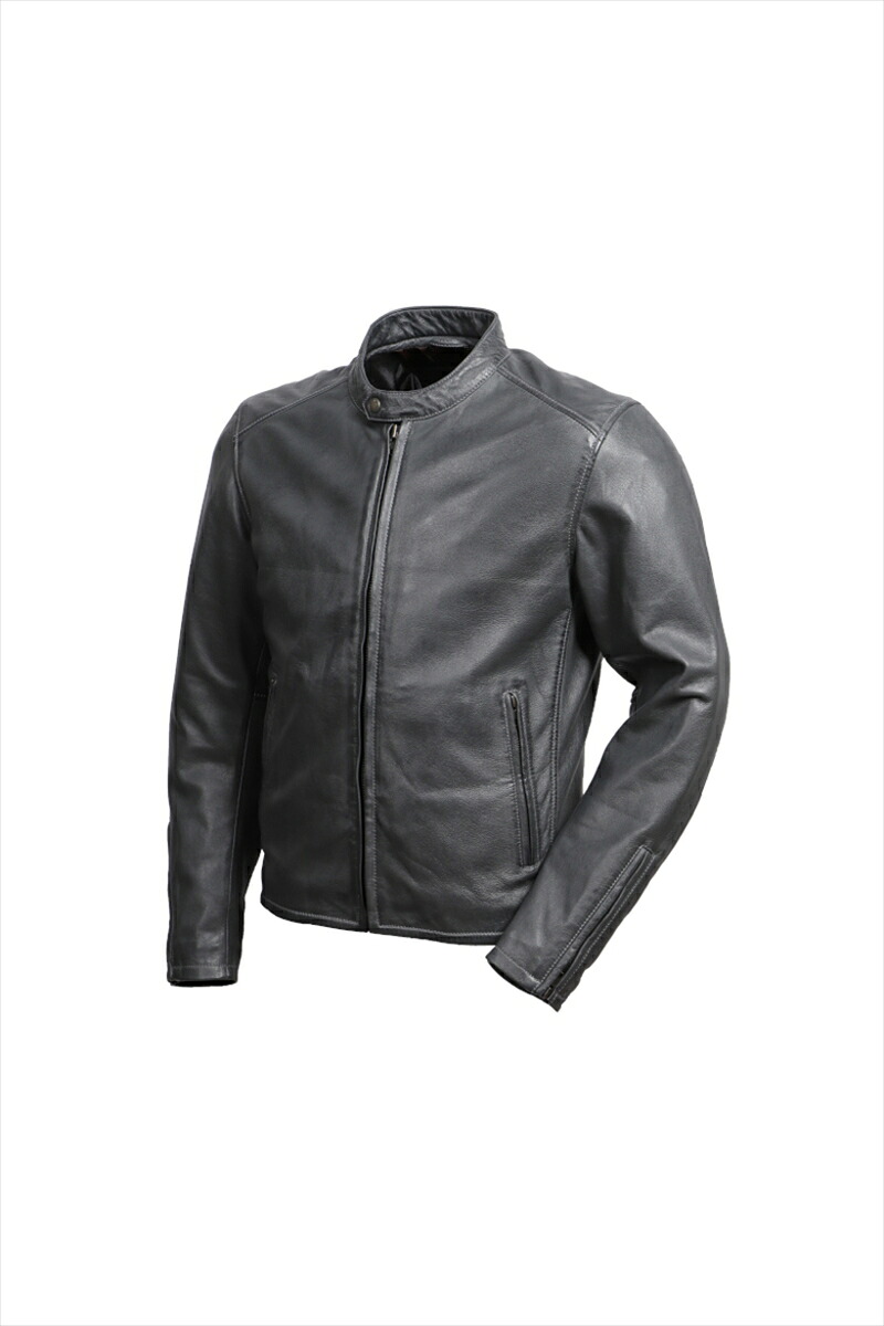 ウェア レザージャケット グレー M22SJ-3 4524486102820取寄品｜バイク用品はとやグループ2号店