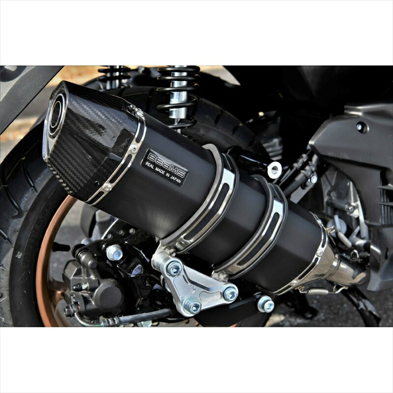 バイクパーツ マフラー ビームスモーターカンパニー CORSA-EVO2 MBK G271-63-000 4582285348061 N-MAX155 8BK-SG66J