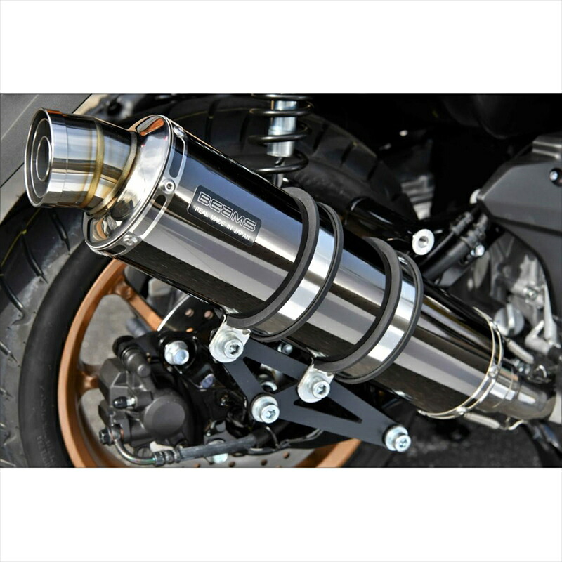 バイクパーツ マフラービームスモーターカンパニー R-EVO SMBサイレンサーG271-53-005 4582285348092N-MAX155 8BK-SG66J|バイク用品はとやグループ2号店