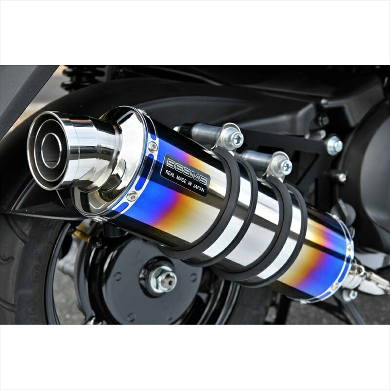 バイクパーツ マフラービームスモーターカンパニー R-EVO ヒートチタンG272-53-007 4582285348146JOG125 8BJ-SEJ5J|バイク用品はとやグループ2号店