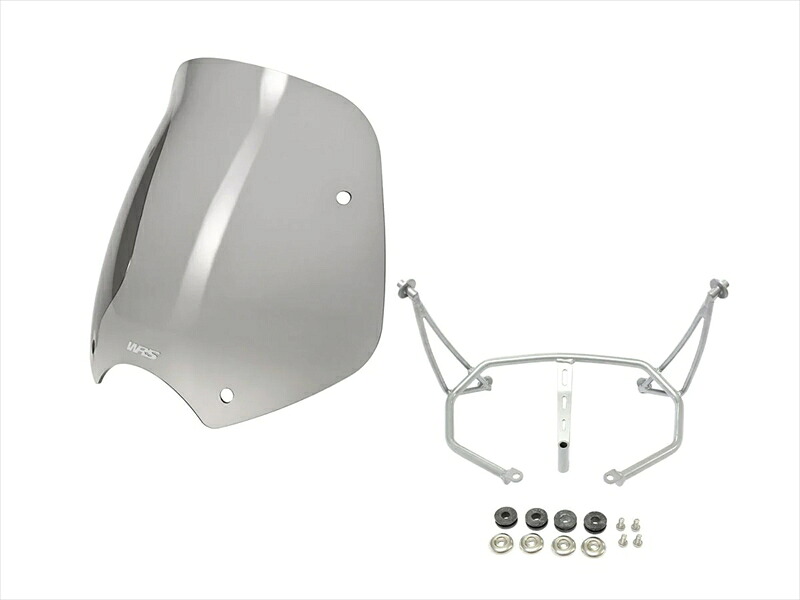 バイクパーツ WRS(ダブリューアールエス) ウインドスクリーン ツーリングタイプ BM020F+BM205A 4550255854966