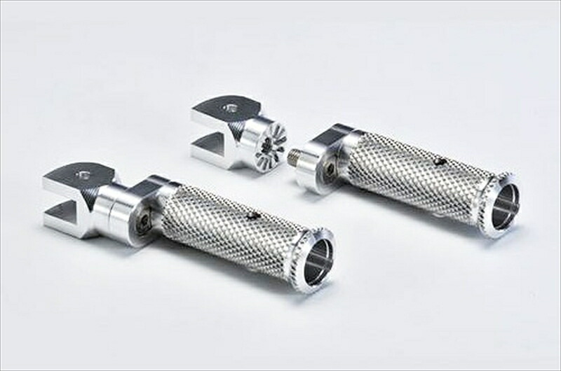 バイクパーツ ステップ アエラ AELLA ライディングステップキット ホワイト TRIUMPH675系 AE-10064-WT 4548664615056 TRIUMPH675系