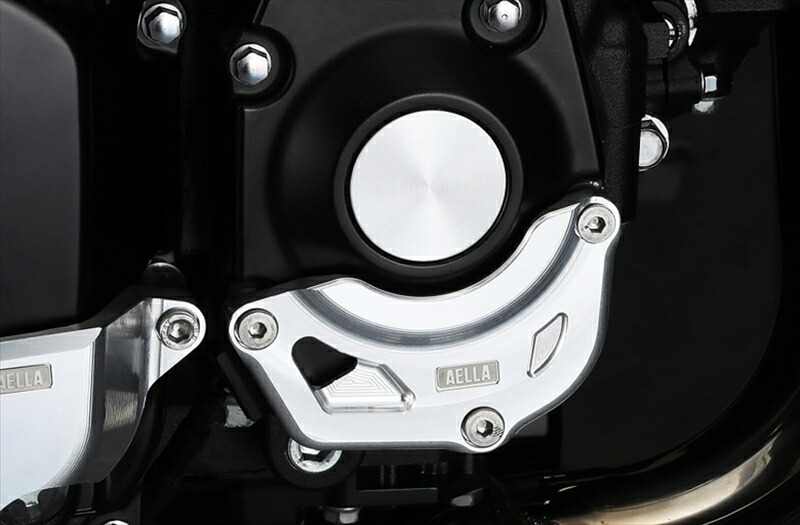 バイクパーツ 外装 アエラ AELLA パルサーカバーガード ブラック Z900RS Z900RS CAFE AE-68132 BK 4550255412296 Z900RS／Z900RS CAFE