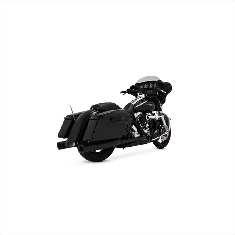 バイクパーツ マフラー バンスアンドハインズ Eliminator400 エリミネーター スリップオン ブラック マフラー 1801-0900 4548916581184 TOURING 95-16