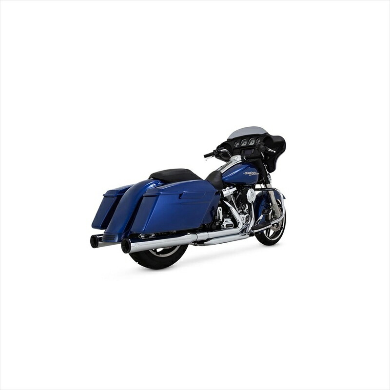 バイクパーツ マフラーバンスアンドハインズ Eliminator400 エリミネーター スリップオン クローム/ブラック マフラー1801-1065 4548916931811TOURING(M8) 17-24｜バイク用品はとやグループ2号店 70,857円
