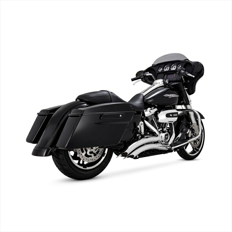 バイクパーツ マフラー バンスアンドハインズ BigRadius 2-2 PCX ビッグラディウス2-2 クローム マフラー 1800-2563 4550255783082 TOURING(M8) 17-22