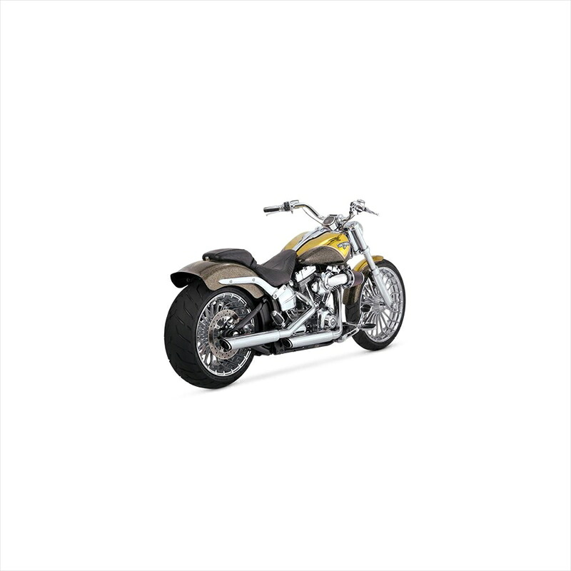【5日前後で発送】 バイクパーツ マフラーバンスアンドハインズ TwinSlash 3in PCX S/O ツインスラッシュ 3インチ スリップオン クローム マフラー16335 4550255802707SOFTAIL 07-17|バイク用品はとやグループ2号店