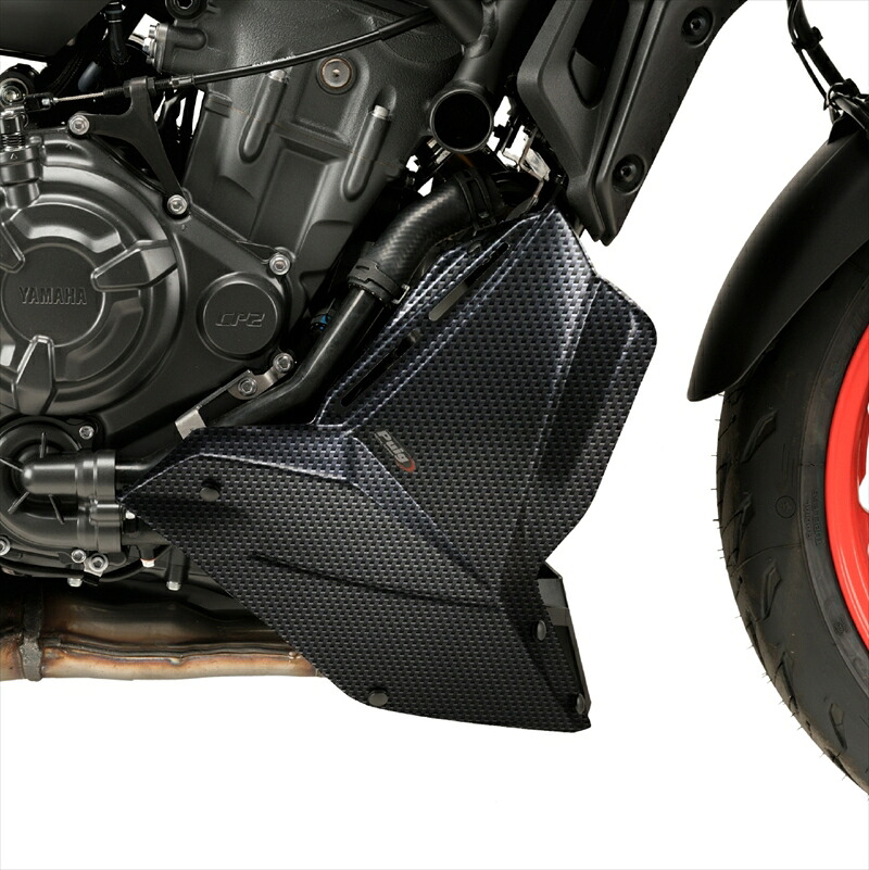 バイクパーツPUIG(プーチ) エンジンスポイラー カーボンプリント20624C4571415005851|バイク用品はとやグループ2号店