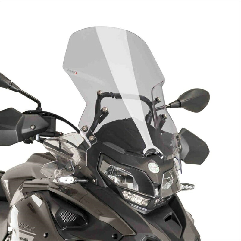 バイクパーツ 外装プーチ ツーリングスクリーン スモーク 9485H 4571415009002BENELLI TRK 502 16-21/BENELLI TRK 502 X 16-21|バイク用品はとやグループ2号店