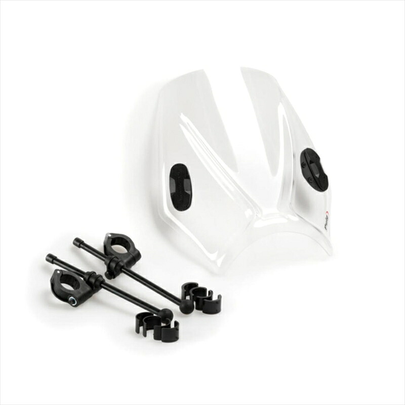 バイクパーツ 外装 プーチ ウインドスクリーンMITO クリア 20702W 4571415009378 汎用(ネイキッド車両)(WINDSHIELD MITO) 16,251円