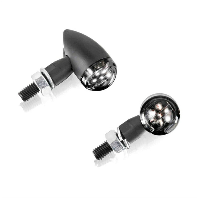 バイクパーツ 電装系 プーチ TURN LIGHTS TINY ブラック 9314N 4571415017106 汎用ウインカー