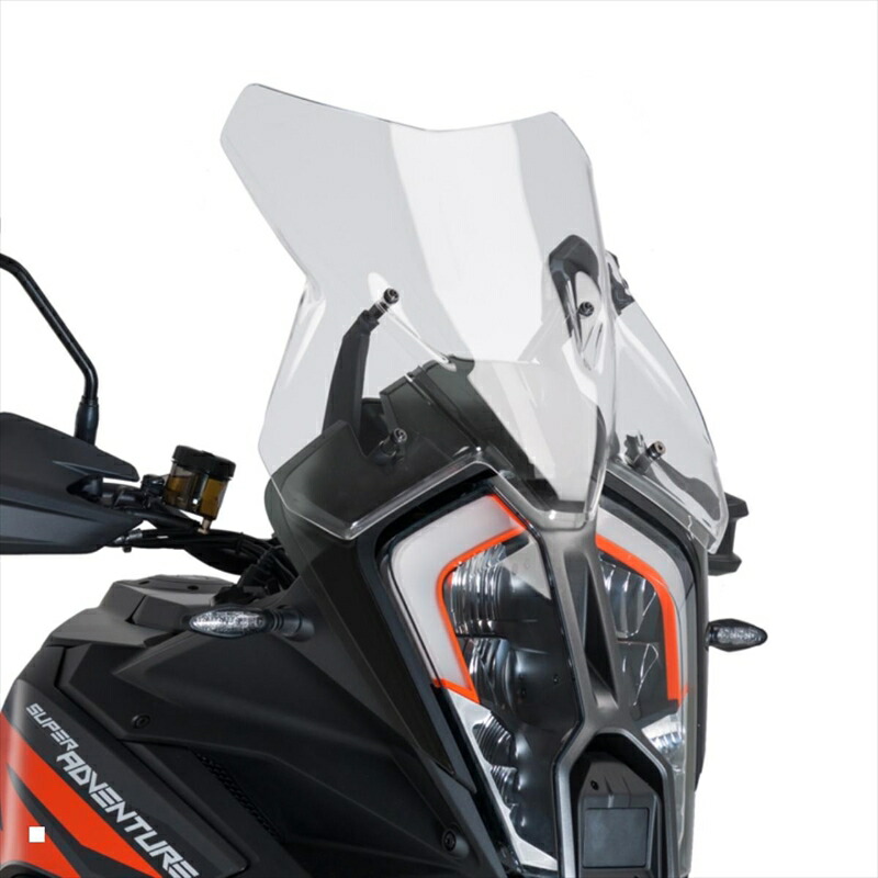 バイクパーツ 外装 プーチ ツーリングスクリーン クリア 20422W 4571415024562 KTM 1290 SUPER ADVENTURE R/S 21-22 15,530円