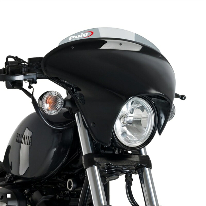 バイクパーツ 外装 プーチ ウインドシールド バットウイング SML 21077H 4571415025439 (SPORT) スモークXV950 14-19/XV950R 14-21