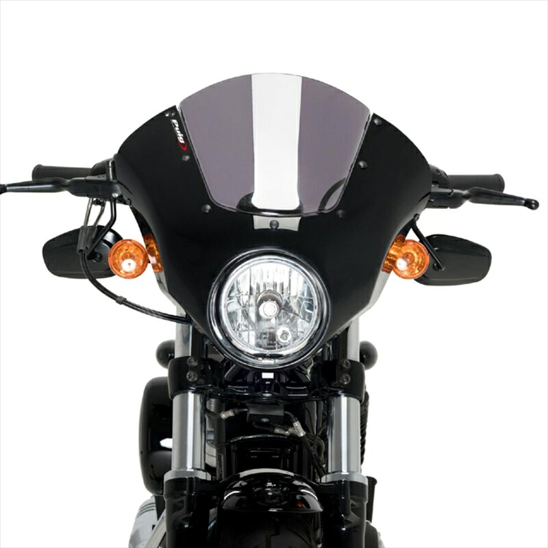 バイクパーツ 外装 プーチ セミフェアリング ダークナイト スモーク 21098H 4571415025620 FORTY-EIGHT XL1200X 15-20/FORTY-EIGHT SPECIAL XL1200XS 18-20