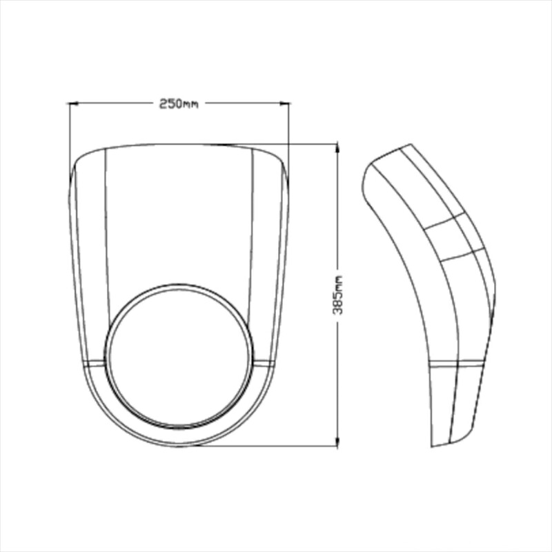 バイクパーツPUIG(プーチ) セミフェアリングAnarchyマッドブラック 21086J4571415026993CMX 500 REBEL 17-19｜バイク用品はとやグループ2号店