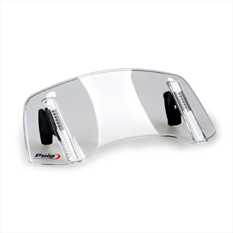 バイクパーツ 外装プーチ マルチアジャスタブルバイザー2.0スモーク20763H 4571415031034汎用ボルト固定穴あけタイプ(|バイク用品はとやグループ2号店