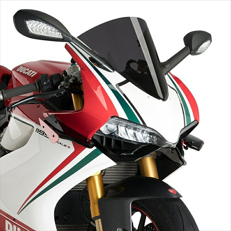 バイクパーツ 外装 プーチ サイドダウンフォーススポイラー ブラック 3566N 4550255318819 1199PANIGALE/R 12-/899PANIGALE 14-